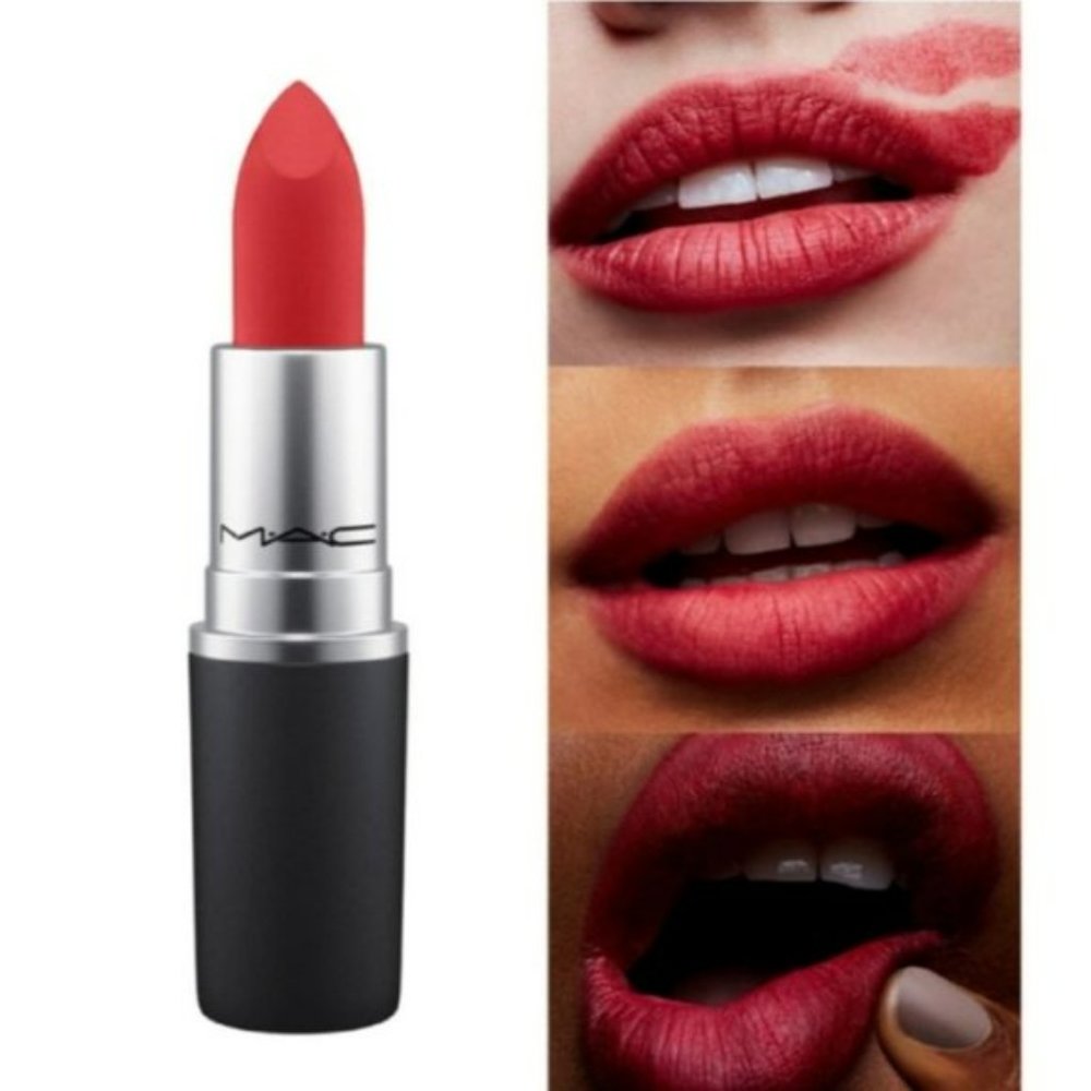 New! MAC Powder Kiss Lipstick - 922 Werk, Werk, Werk